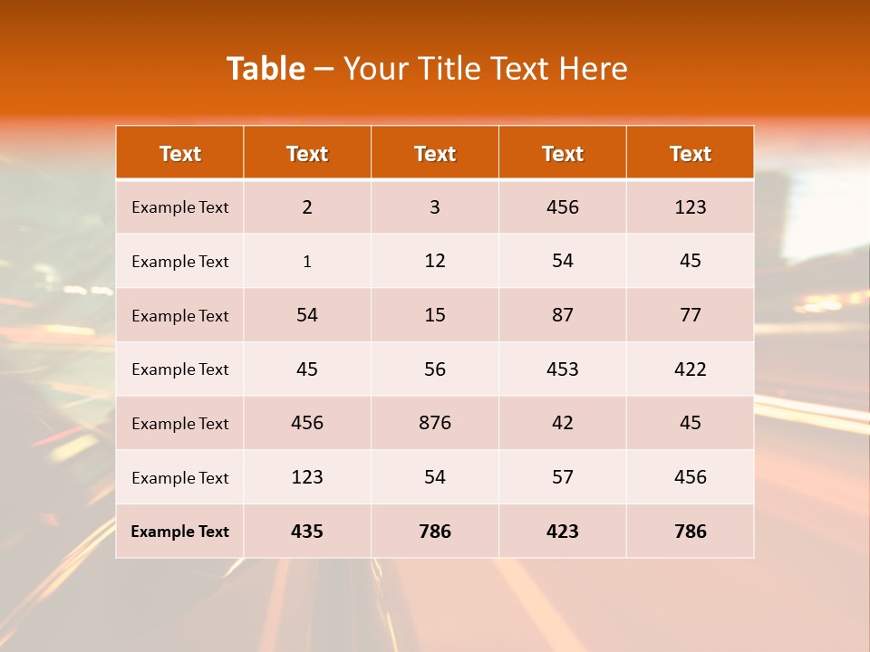 Dark Town Street PowerPoint Template