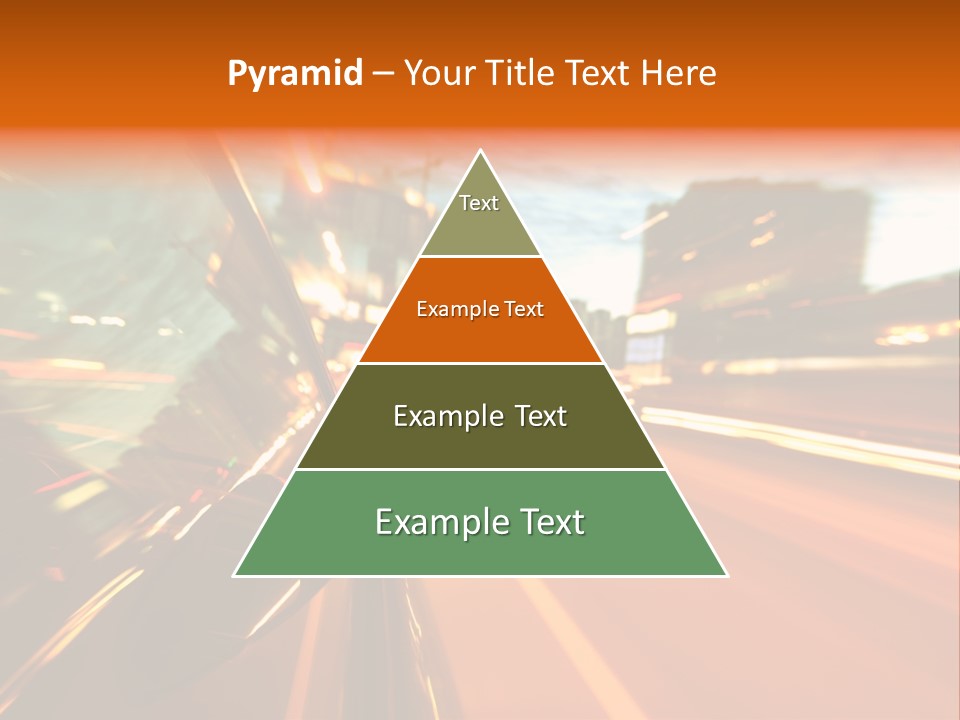 Dark Town Street PowerPoint Template