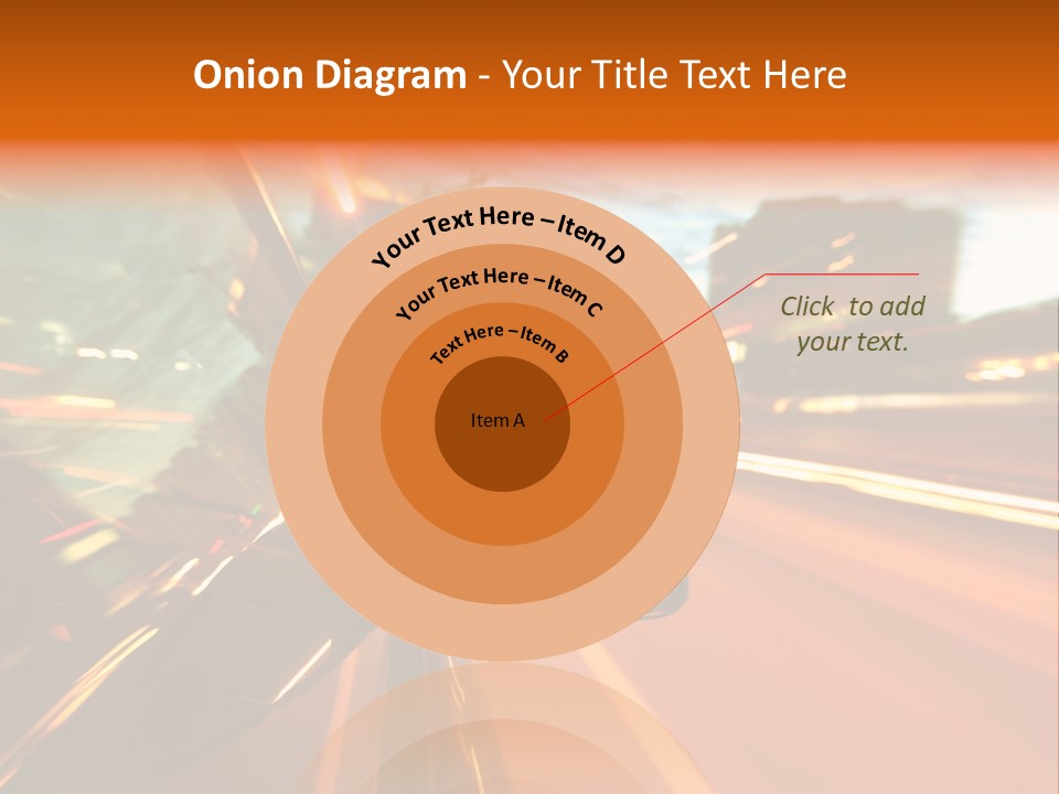 Dark Town Street PowerPoint Template