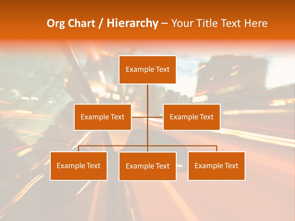 Dark Town Street PowerPoint Template