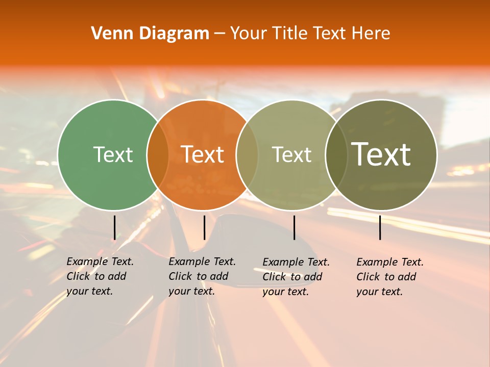 Dark Town Street PowerPoint Template