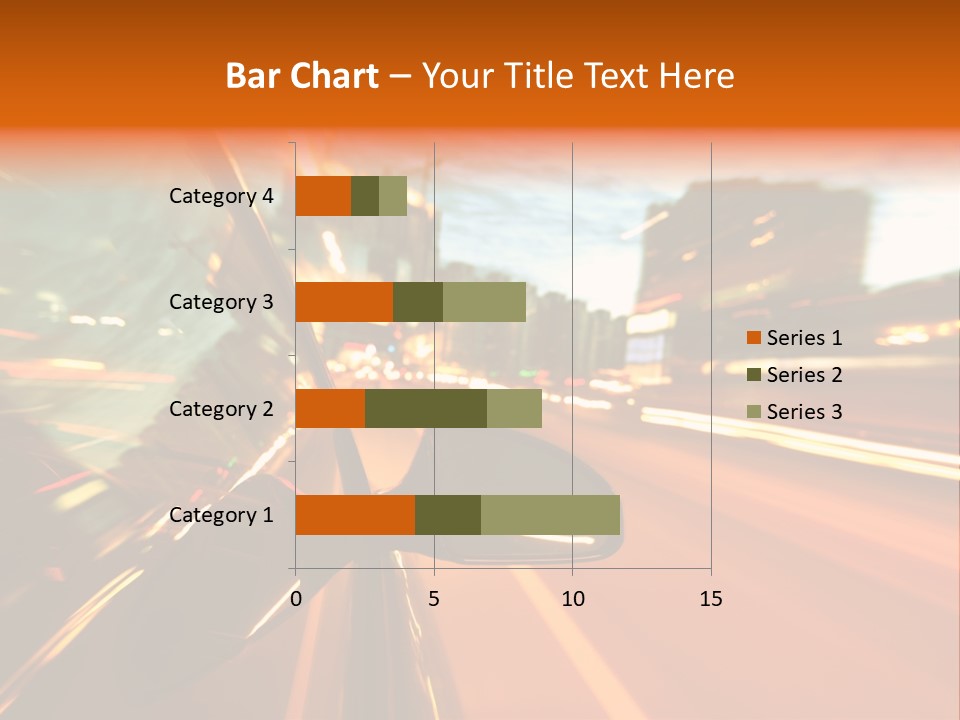 Dark Town Street PowerPoint Template