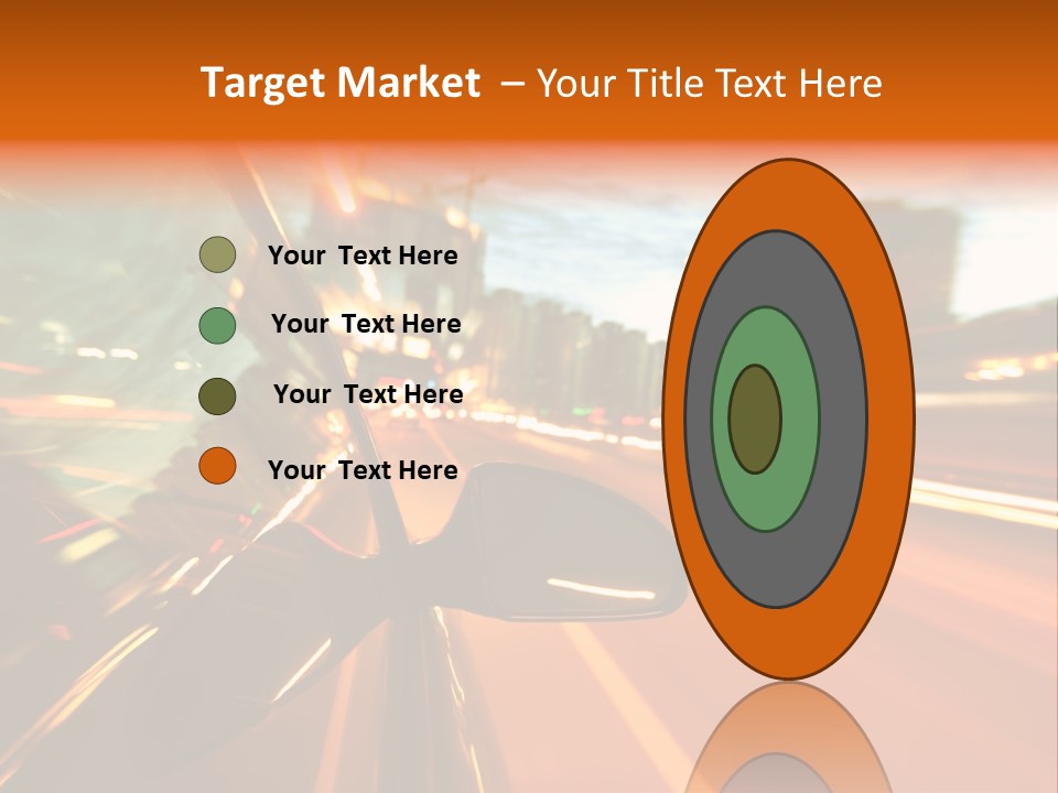 Dark Town Street PowerPoint Template