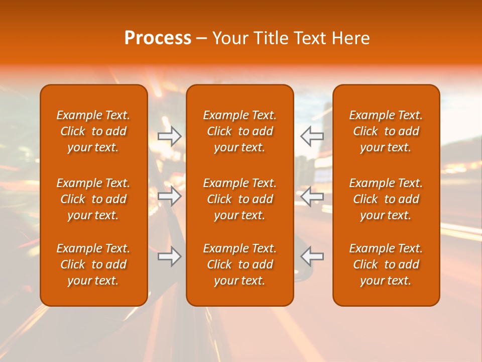 Dark Town Street PowerPoint Template