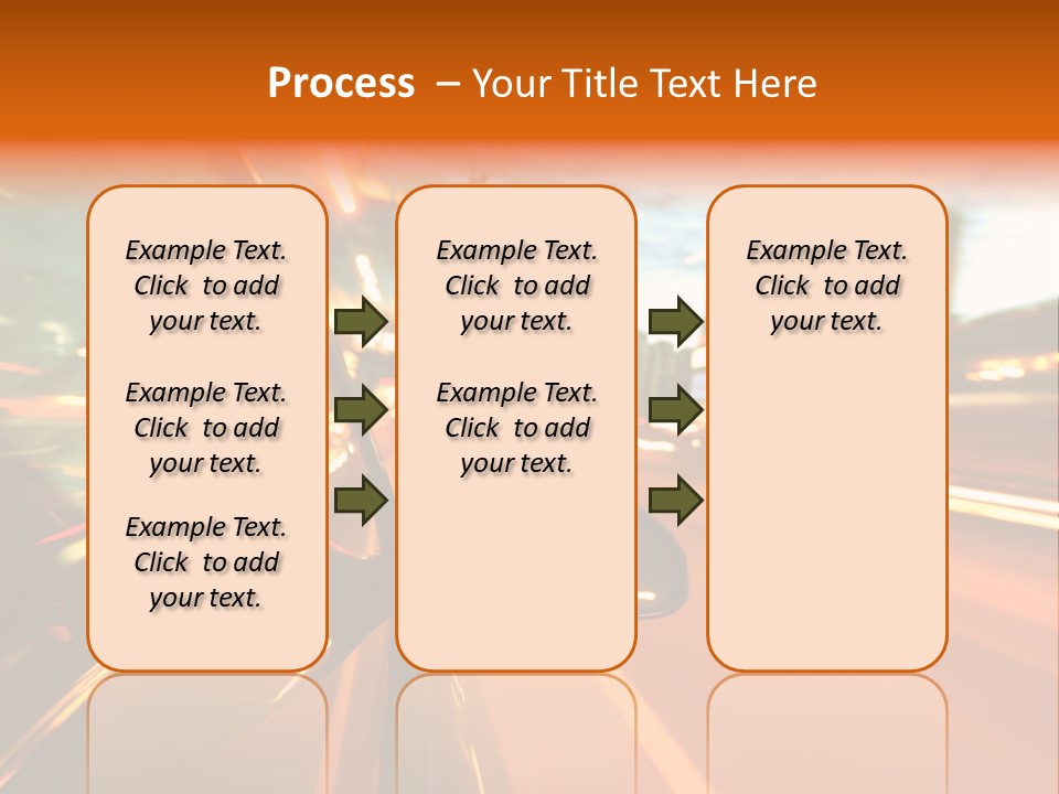 Dark Town Street PowerPoint Template
