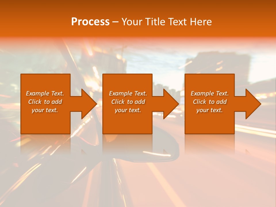 Dark Town Street PowerPoint Template