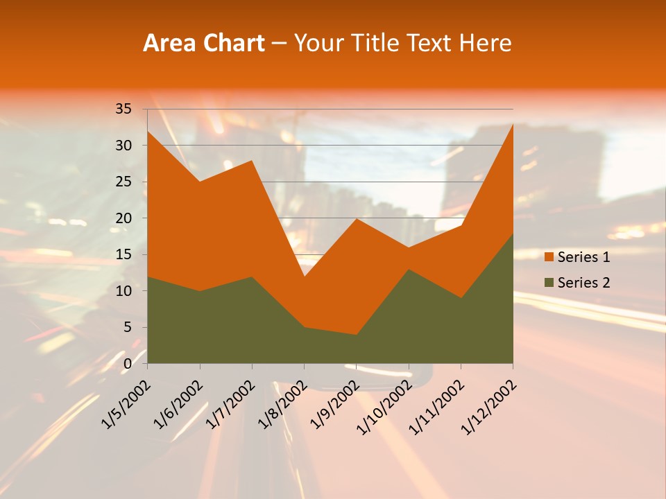 Dark Town Street PowerPoint Template