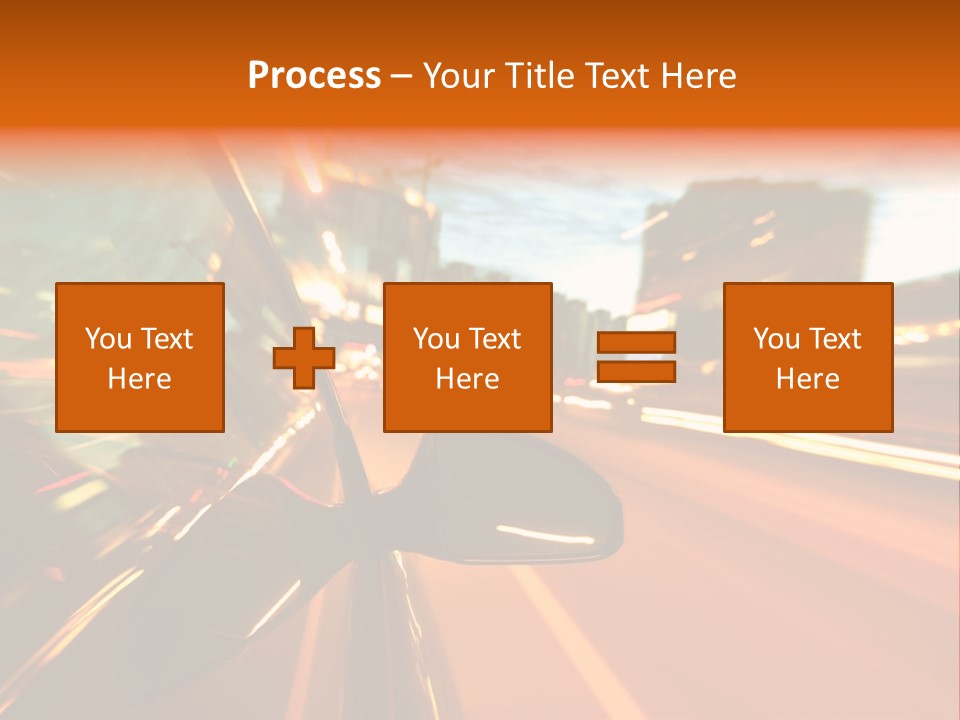 Dark Town Street PowerPoint Template