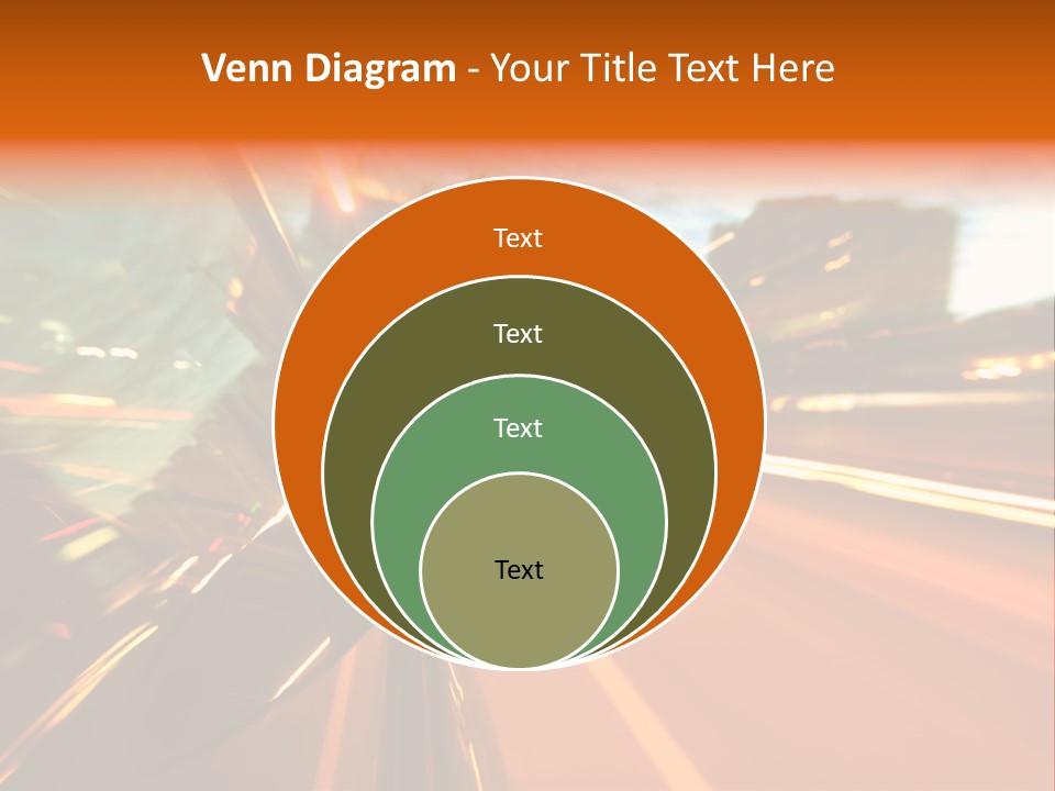 Dark Town Street PowerPoint Template