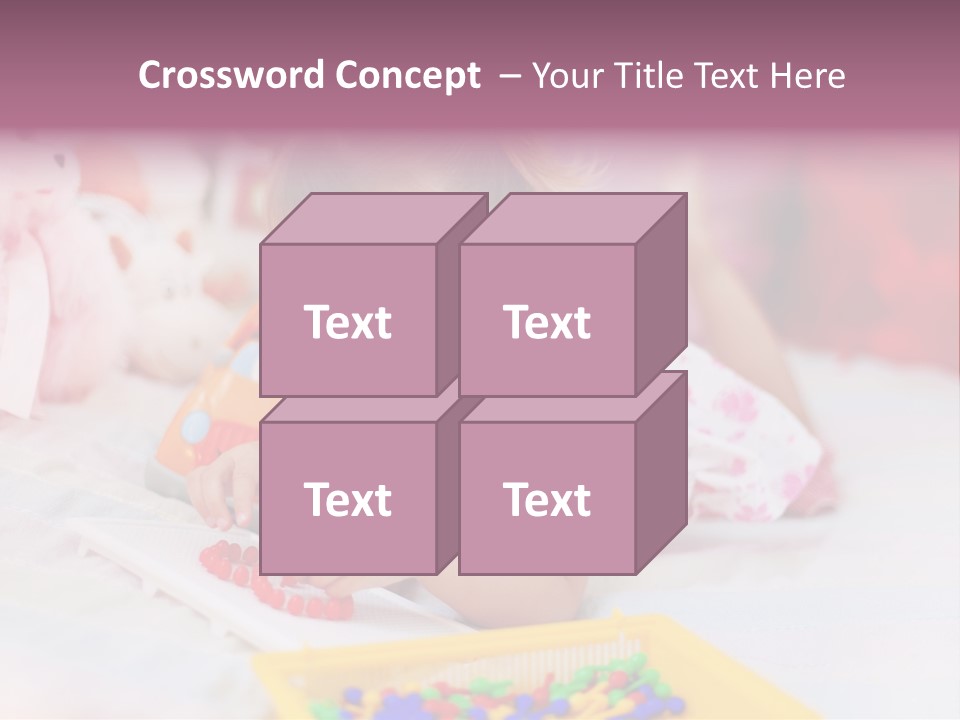 Creation Casual Mosaic PowerPoint Template