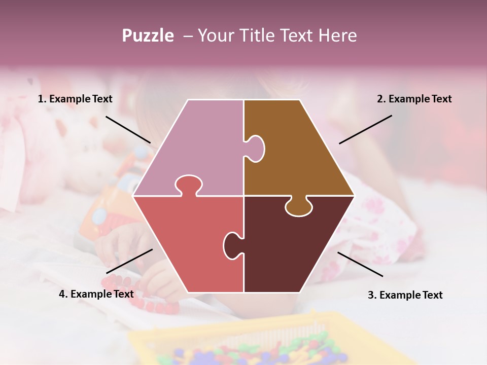 Creation Casual Mosaic PowerPoint Template