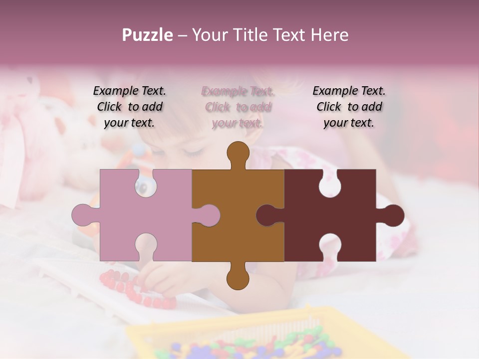 Creation Casual Mosaic PowerPoint Template