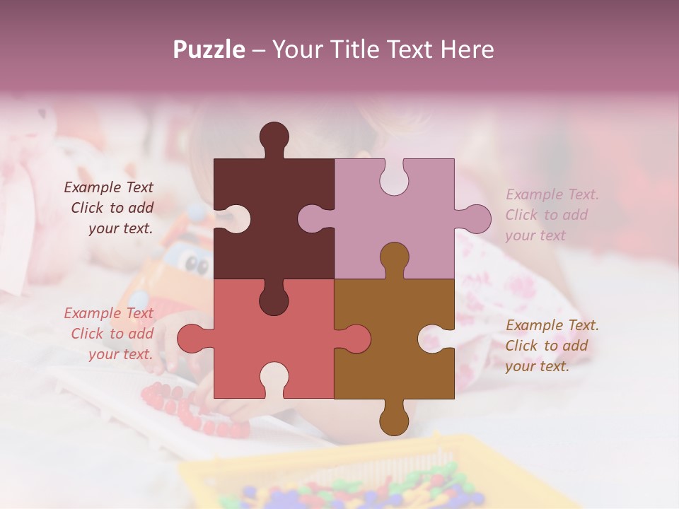 Creation Casual Mosaic PowerPoint Template