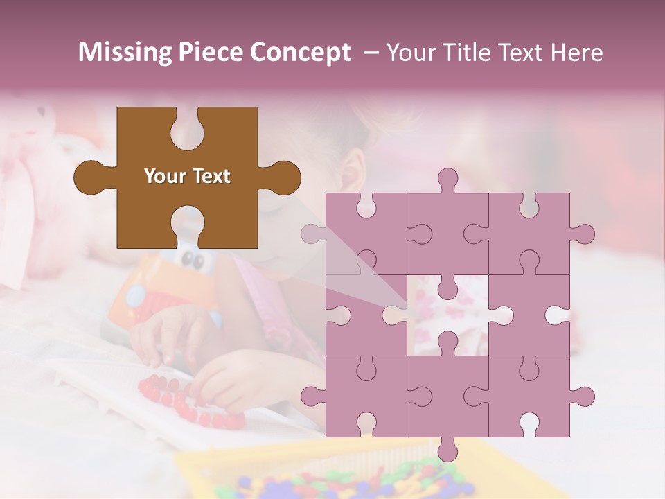 Creation Casual Mosaic PowerPoint Template