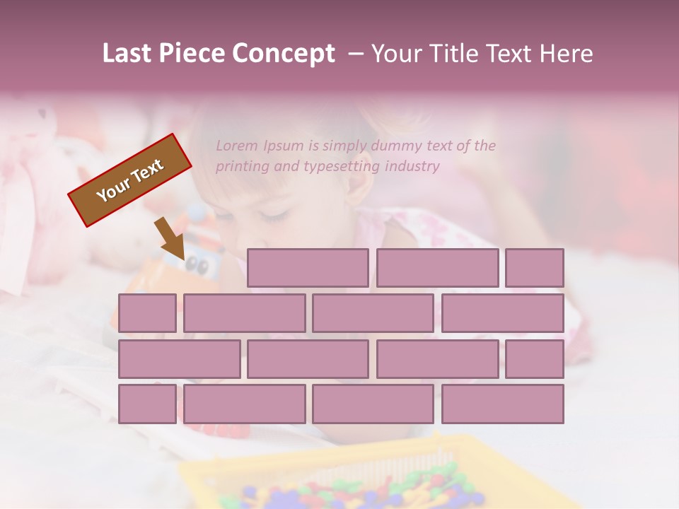 Creation Casual Mosaic PowerPoint Template