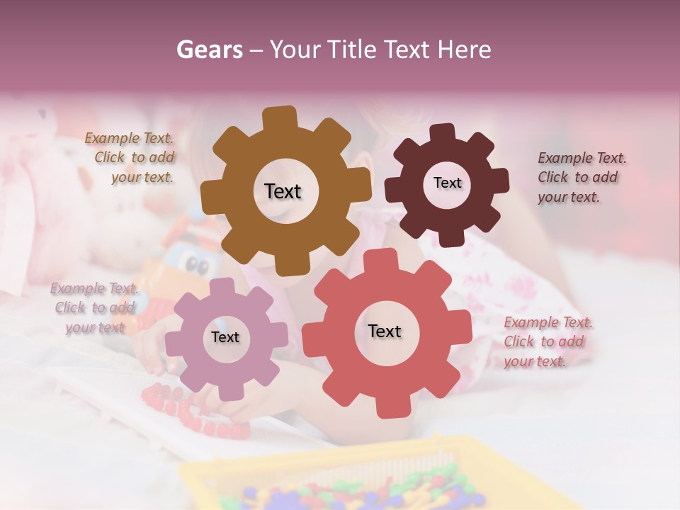 Creation Casual Mosaic PowerPoint Template