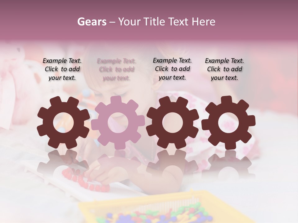 Creation Casual Mosaic PowerPoint Template