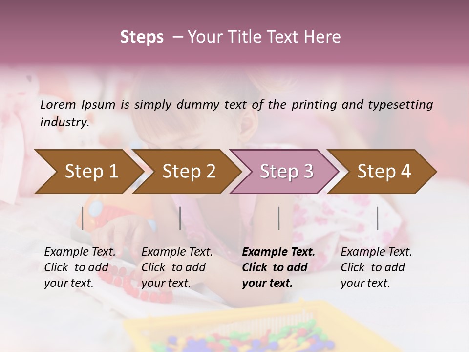 Creation Casual Mosaic PowerPoint Template