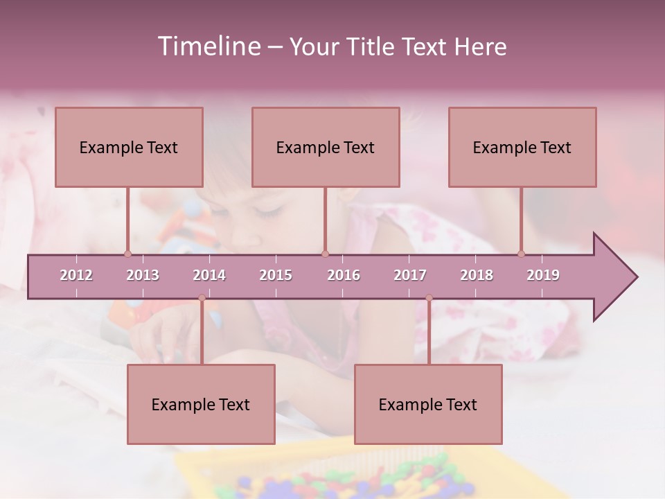 Creation Casual Mosaic PowerPoint Template