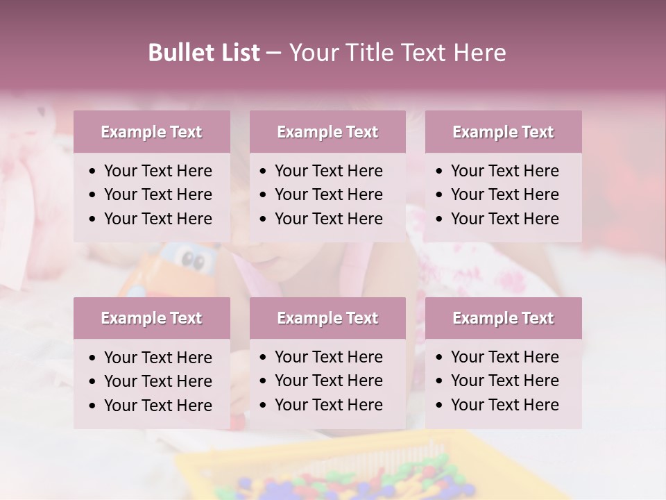 Creation Casual Mosaic PowerPoint Template