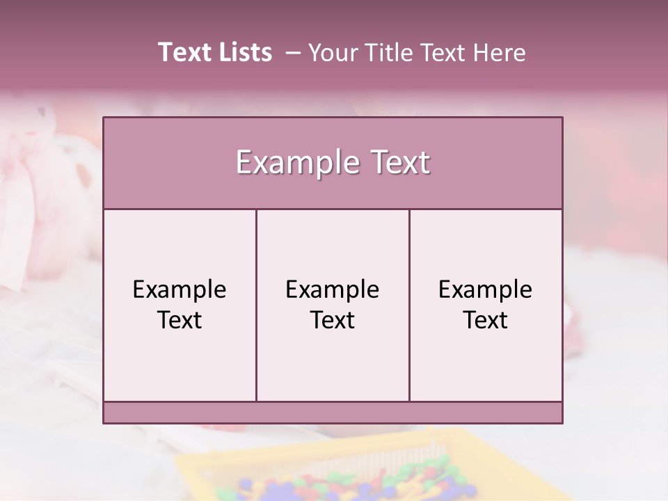 Creation Casual Mosaic PowerPoint Template