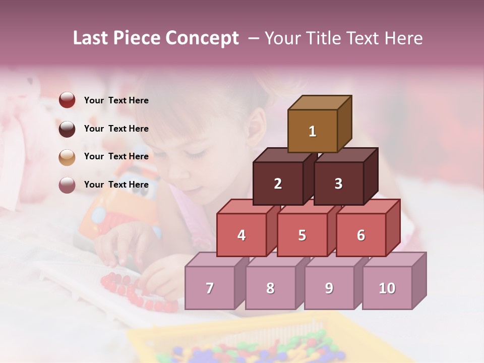 Creation Casual Mosaic PowerPoint Template