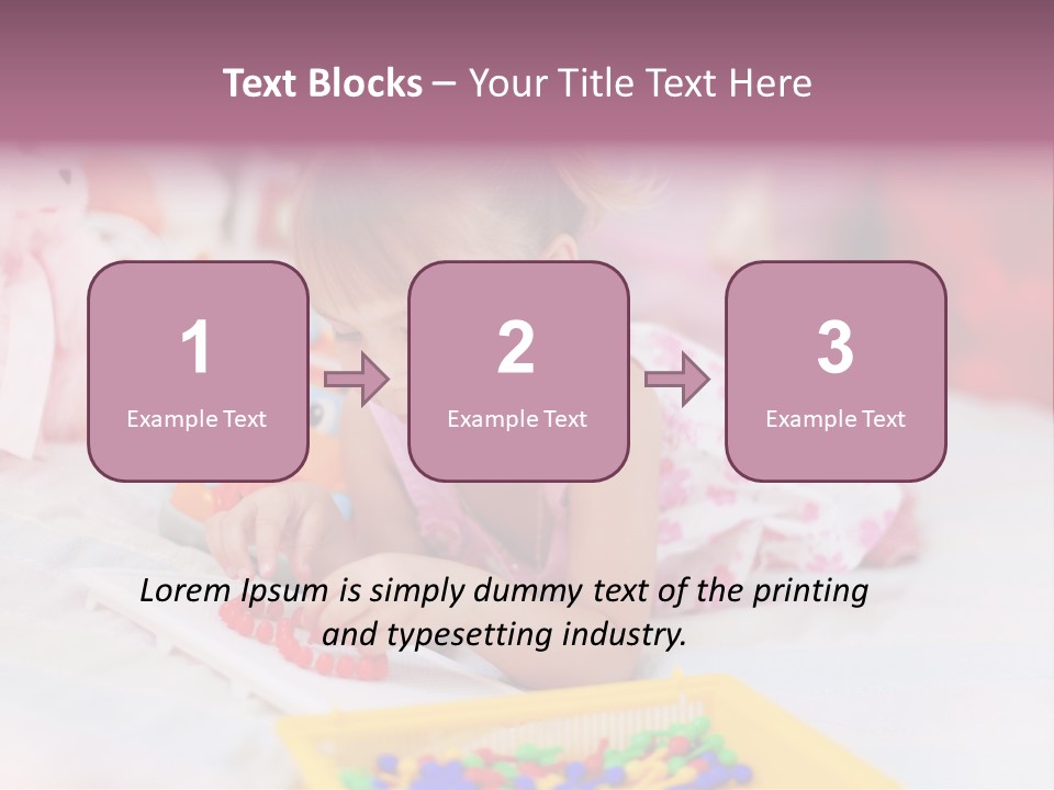 Creation Casual Mosaic PowerPoint Template