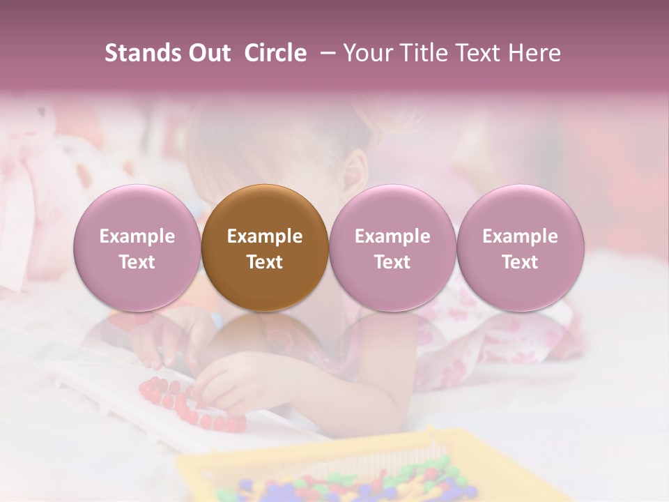 Creation Casual Mosaic PowerPoint Template