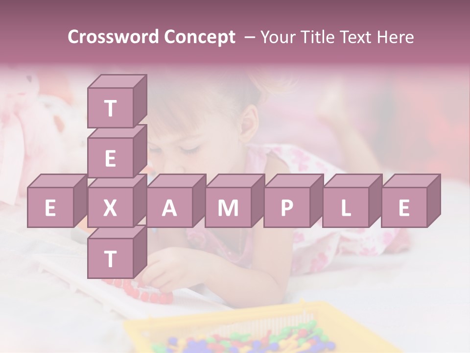 Creation Casual Mosaic PowerPoint Template