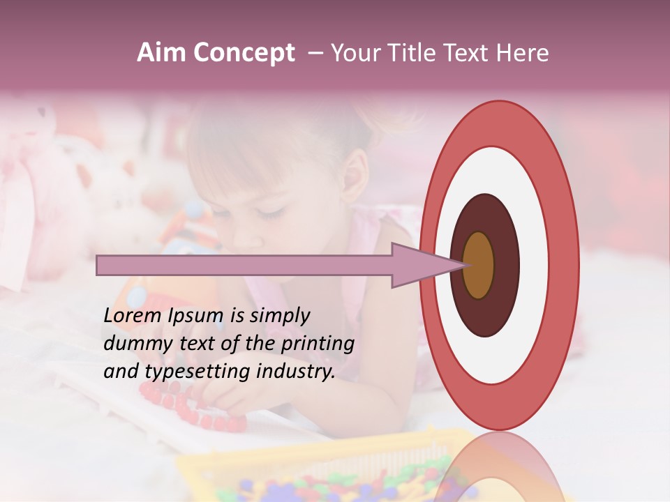 Creation Casual Mosaic PowerPoint Template