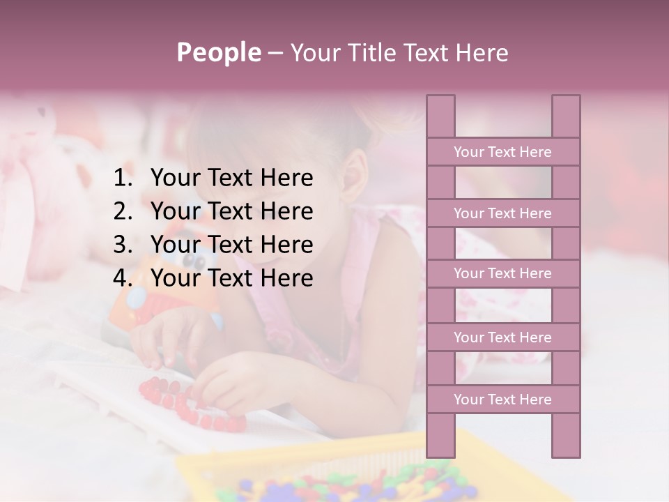 Creation Casual Mosaic PowerPoint Template