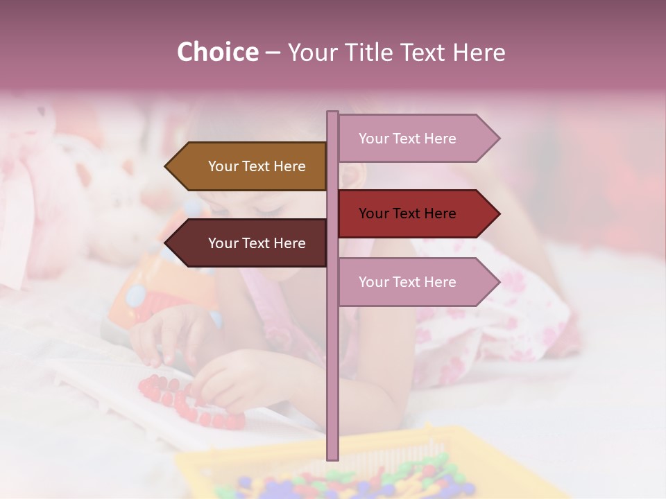 Creation Casual Mosaic PowerPoint Template