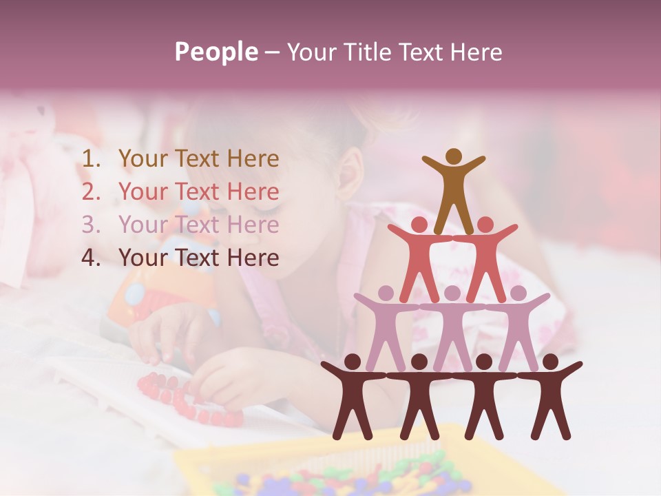 Creation Casual Mosaic PowerPoint Template