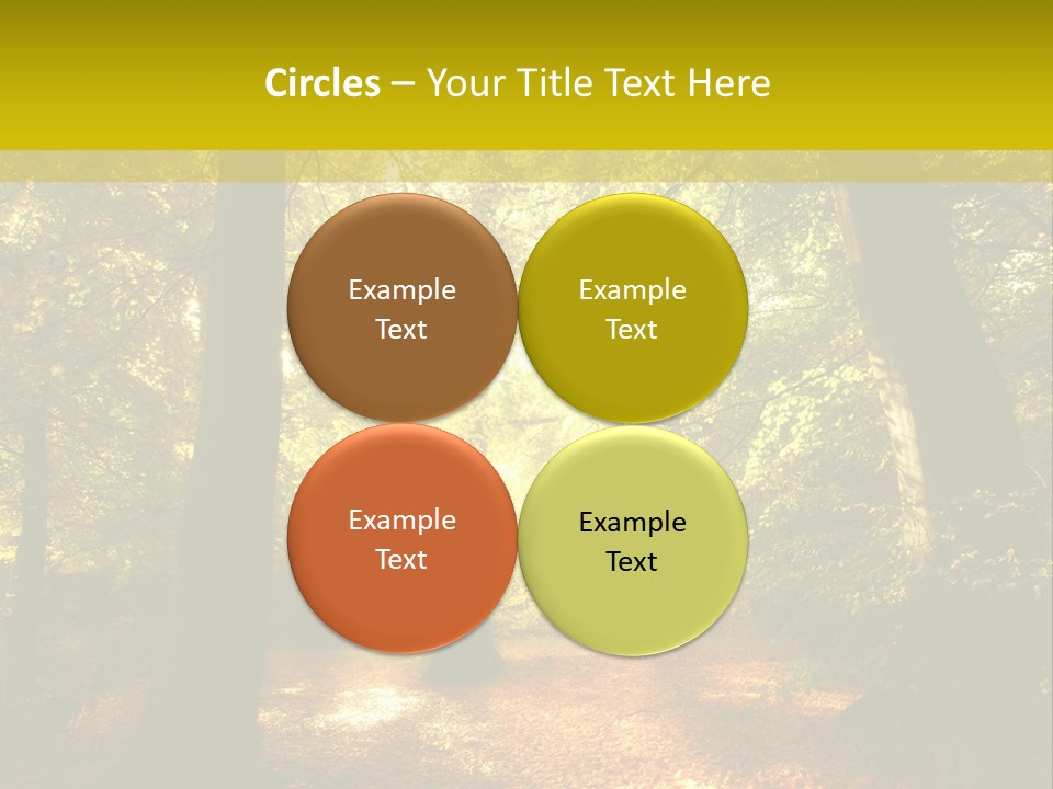 Rest Yellow Picture PowerPoint Template