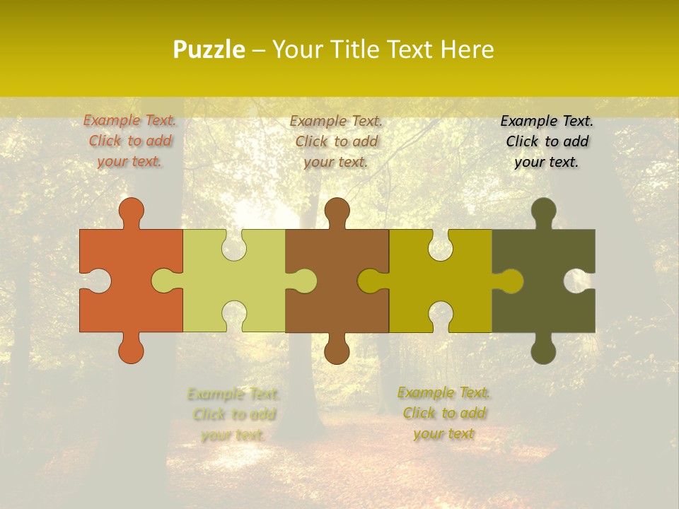 Rest Yellow Picture PowerPoint Template