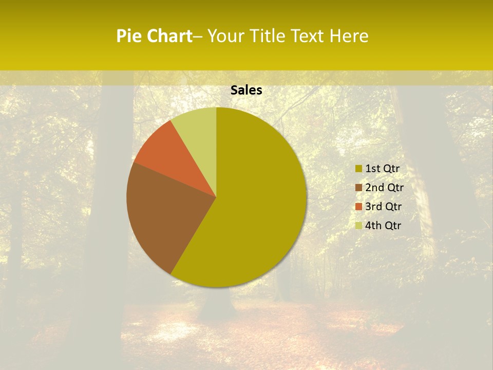 Rest Yellow Picture PowerPoint Template