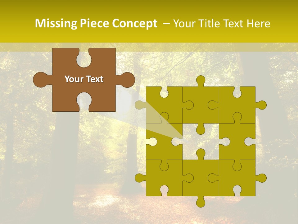 Rest Yellow Picture PowerPoint Template
