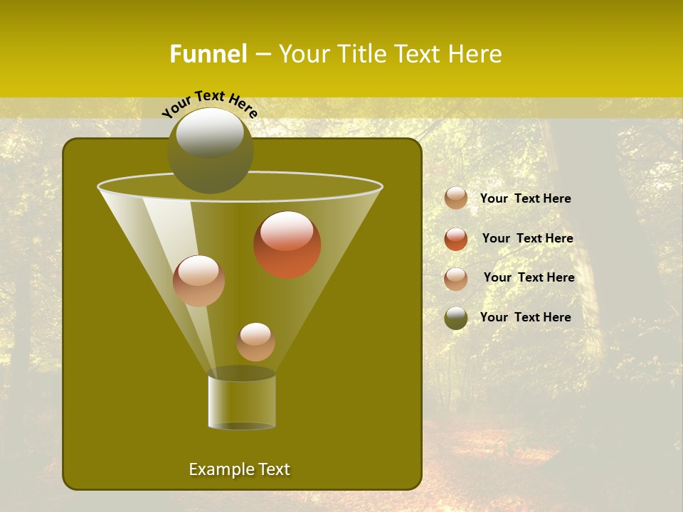 Rest Yellow Picture PowerPoint Template