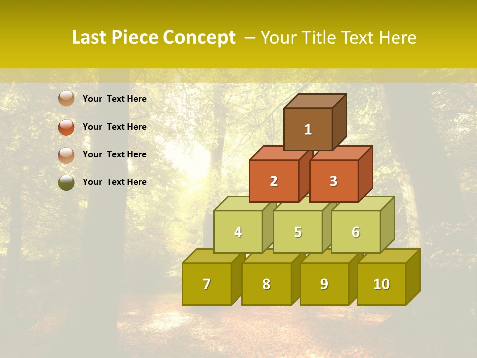 Rest Yellow Picture PowerPoint Template