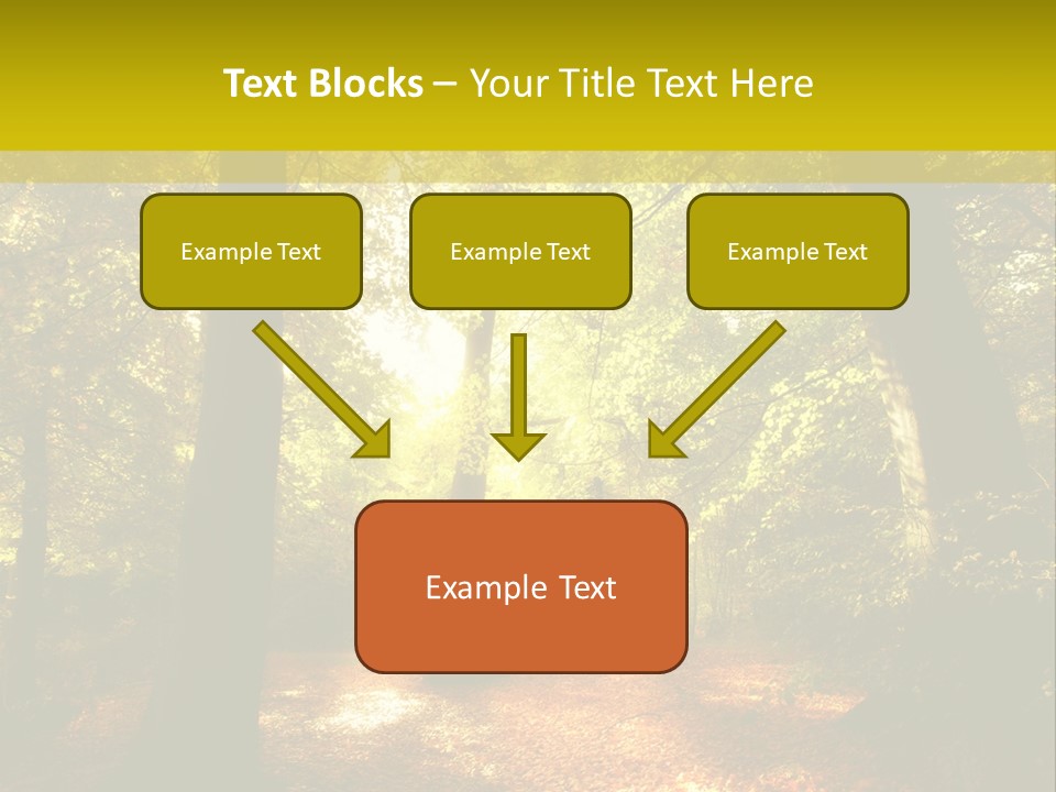Rest Yellow Picture PowerPoint Template