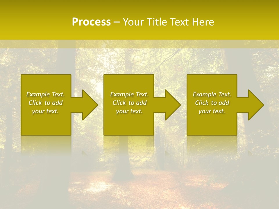 Rest Yellow Picture PowerPoint Template