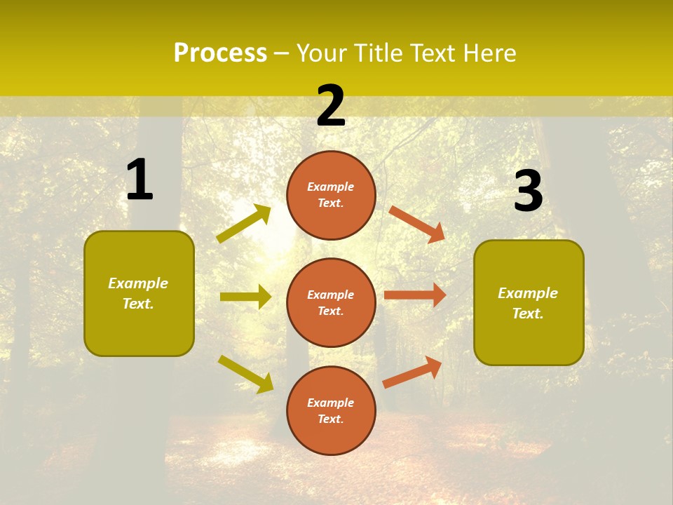 Rest Yellow Picture PowerPoint Template
