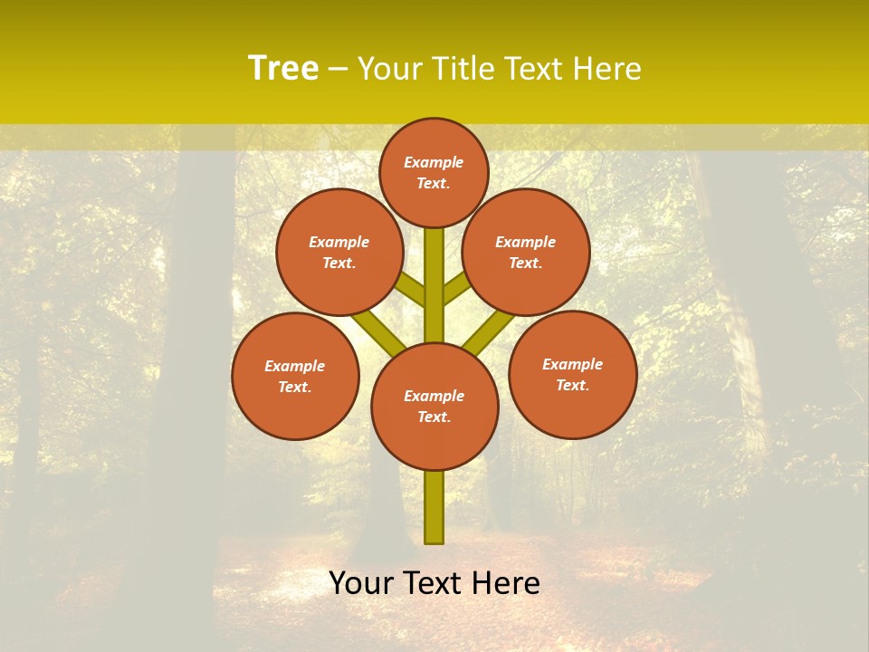 Rest Yellow Picture PowerPoint Template