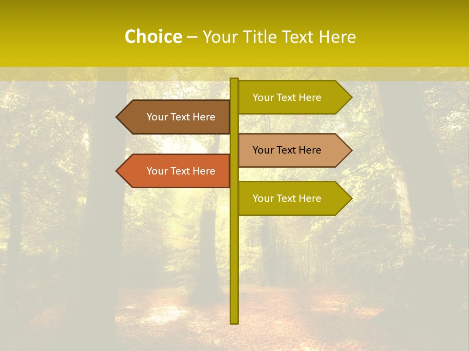 Rest Yellow Picture PowerPoint Template