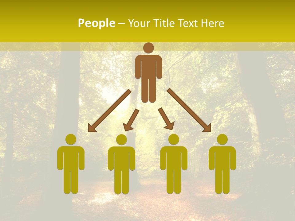 Rest Yellow Picture PowerPoint Template