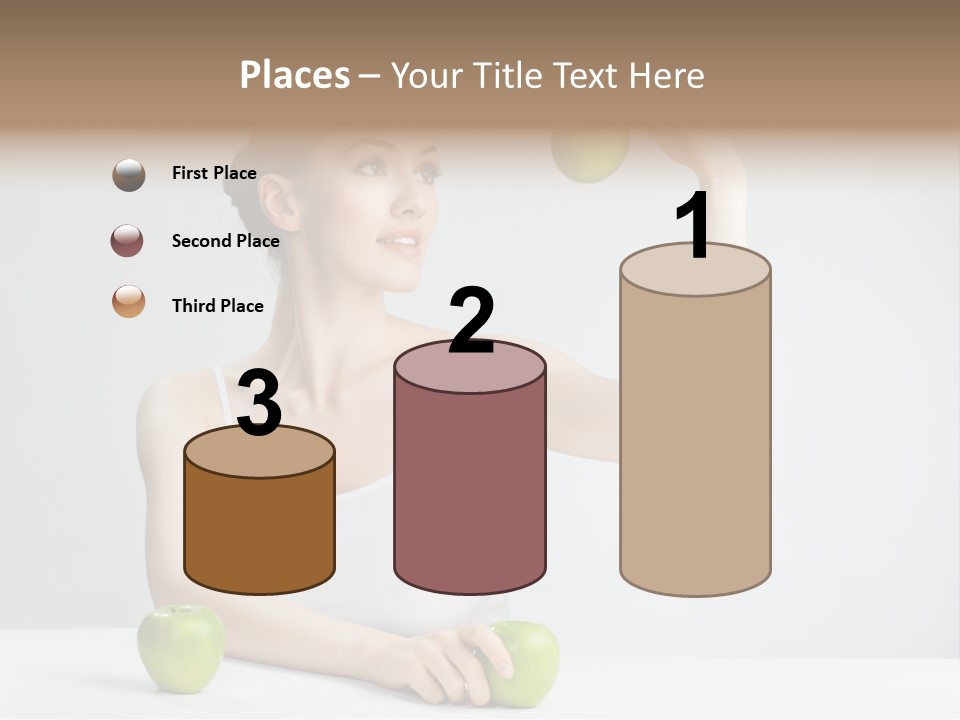 Leisure Fruit Human PowerPoint Template