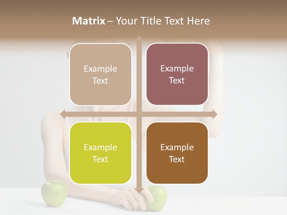 Leisure Fruit Human PowerPoint Template