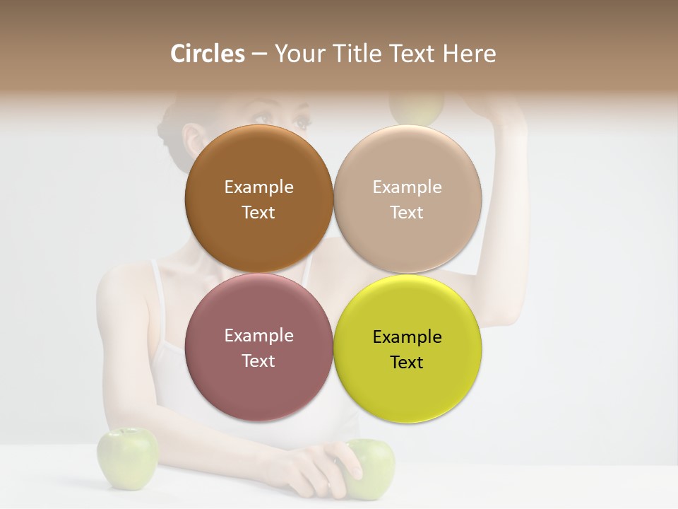 Leisure Fruit Human PowerPoint Template