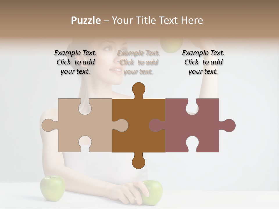 Leisure Fruit Human PowerPoint Template