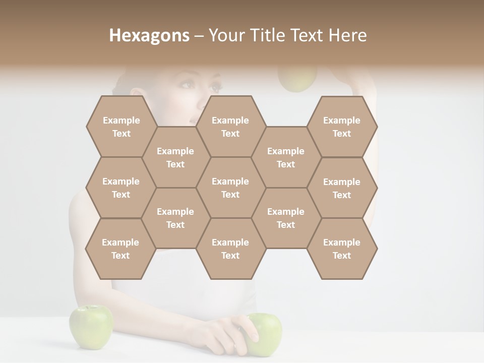 Leisure Fruit Human PowerPoint Template